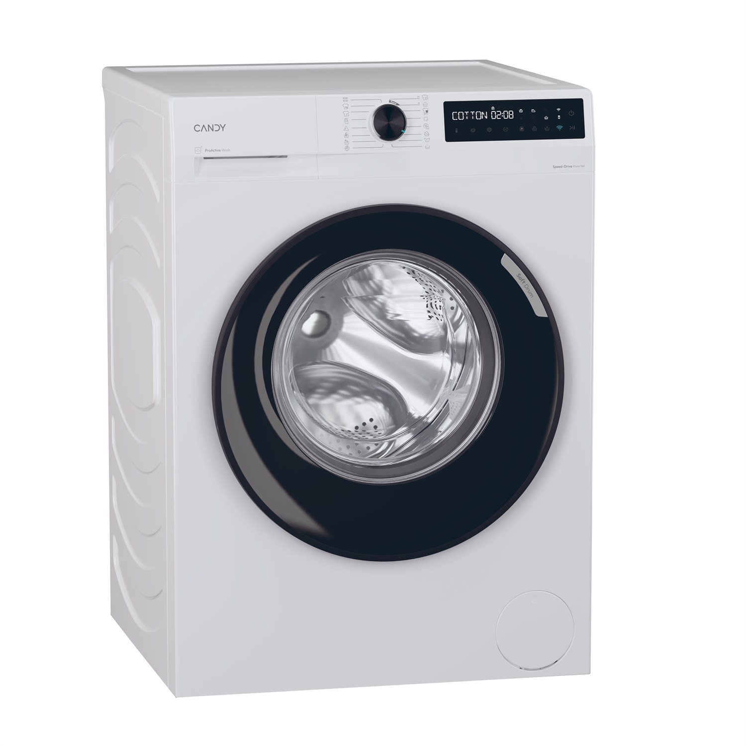 Candy ProWash 500 BR 48B6-S Lavatrice a Carica Frontale 8 kg 1400 Giri/min Classe A-10% Bianco con Funzione Wi-Fi e Cicli Rapidi