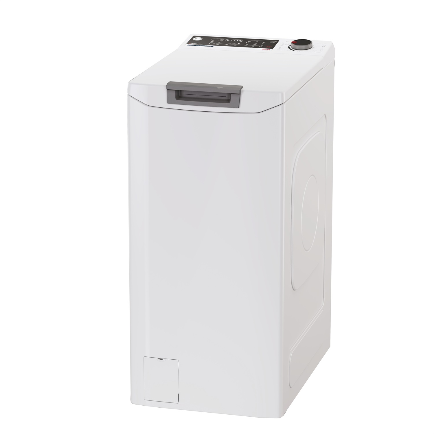 Hoover THOS486TM4-S Lavatrice Caricamento dall'alto 8 kg 1400 Giri/min Classe B Bianco con App hOn e Vapore