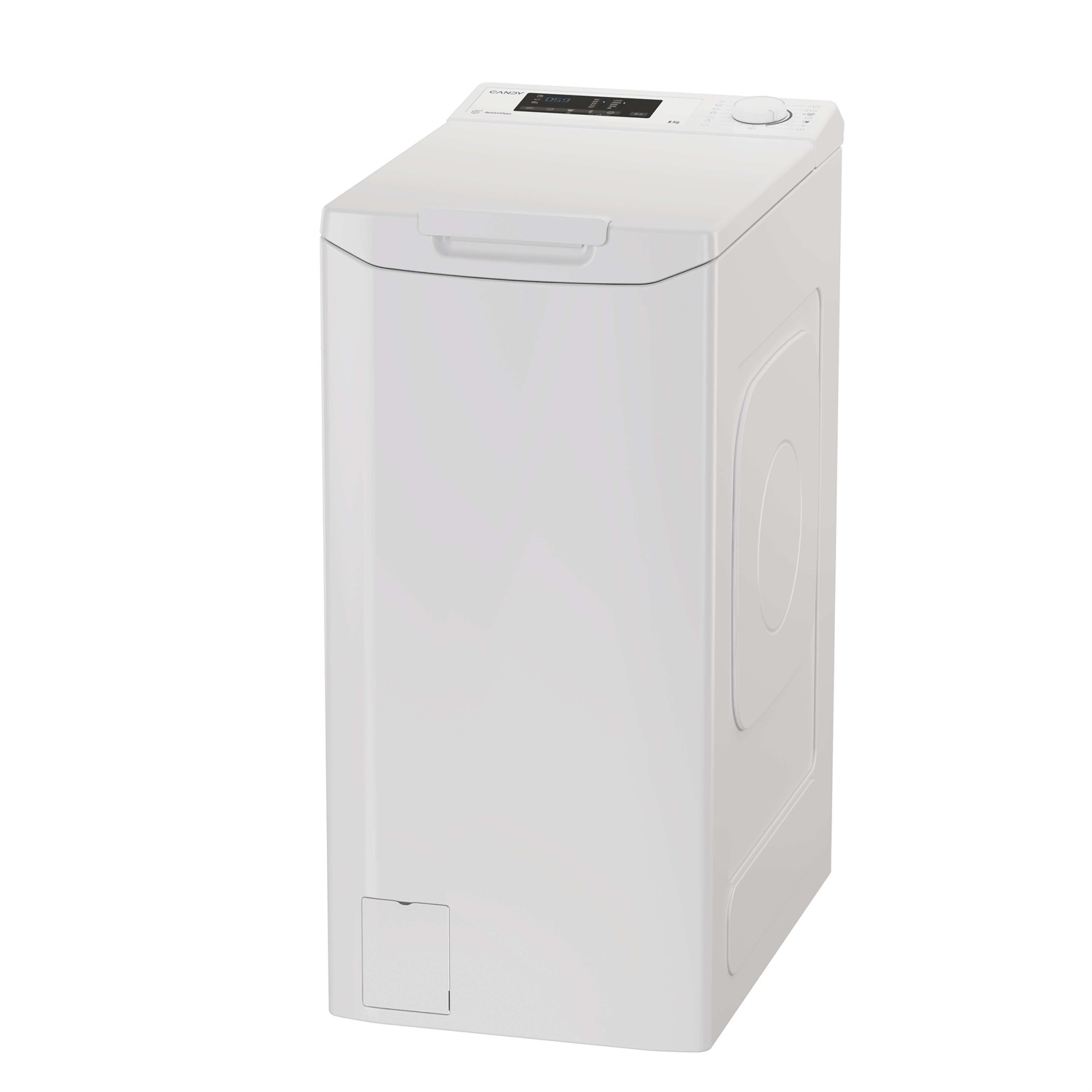 Candy TCA283D2-S Lavatrice Caricamento dall'alto 8 kg 1200 Giri/min Classe D Bianco con Wi-Fi e App hOn