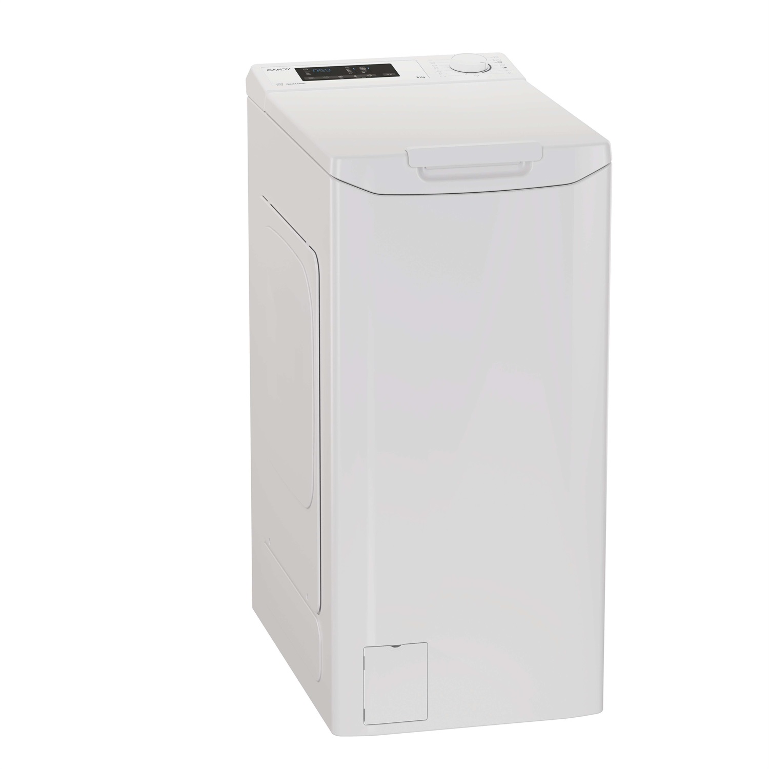 Candy TCA283D2-S Lavatrice Caricamento dall'alto 8 kg 1200 Giri/min Classe D Bianco con Wi-Fi e App hOn
