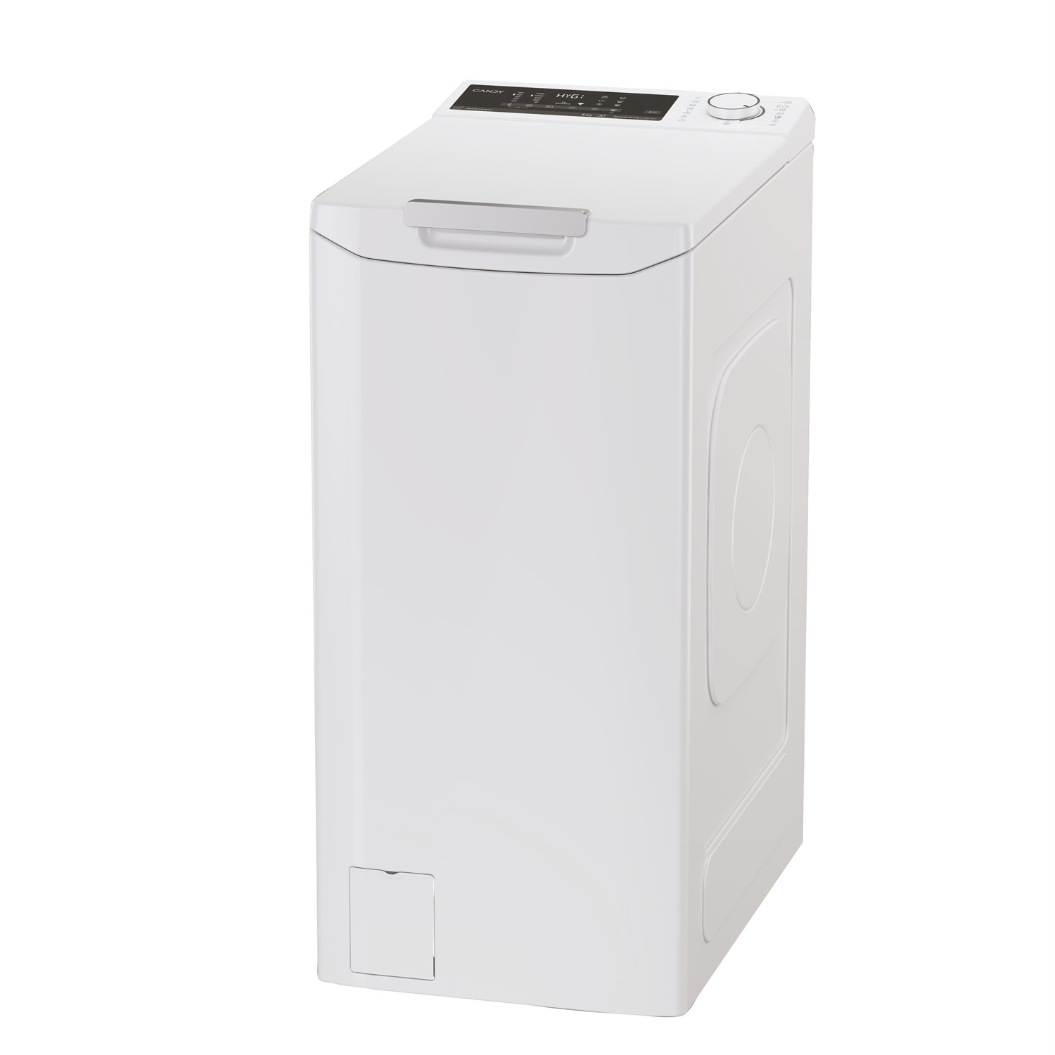 Candy TCA284TM5-S Lavatrice Caricamento dall'Alto 8 Kg Classe A 1200 Giri/min Bianco Inverter