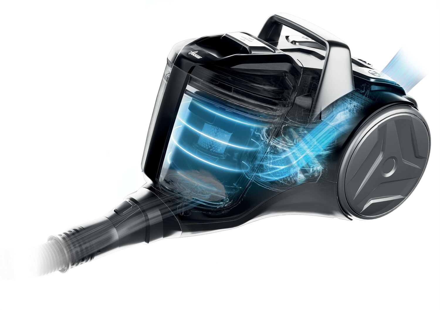 Hoover HP120PET 011 Aspirapolvere Ciclonico Senza Sacchetto 700 W, Capacità 2 L, Classe A