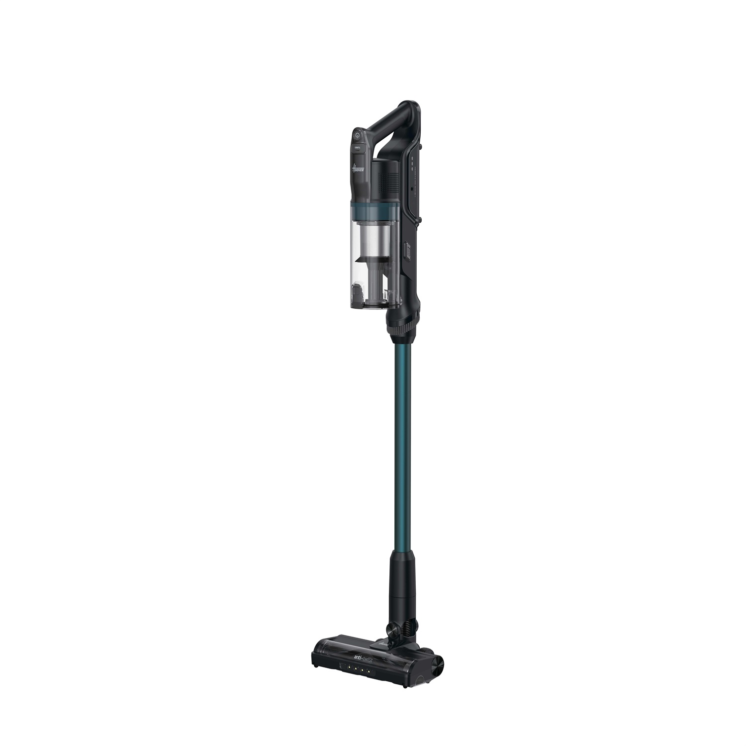 Hoover HF1P10P 011 Aspirapolvere a bastone Senza sacchetto 0,7 L 165 W Ricaricabile Nero/Blu con Autonomia fino a 45 minuti
