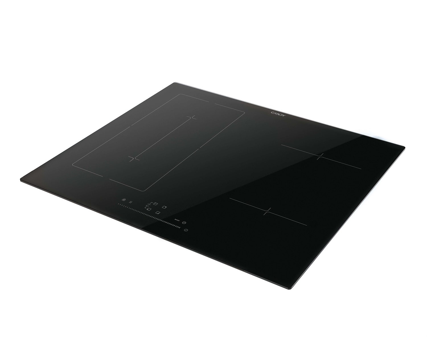 Candy CIES64MCA - Piano Cottura a Induzione 4 Fuochi 60 cm Vetroceramica Nero