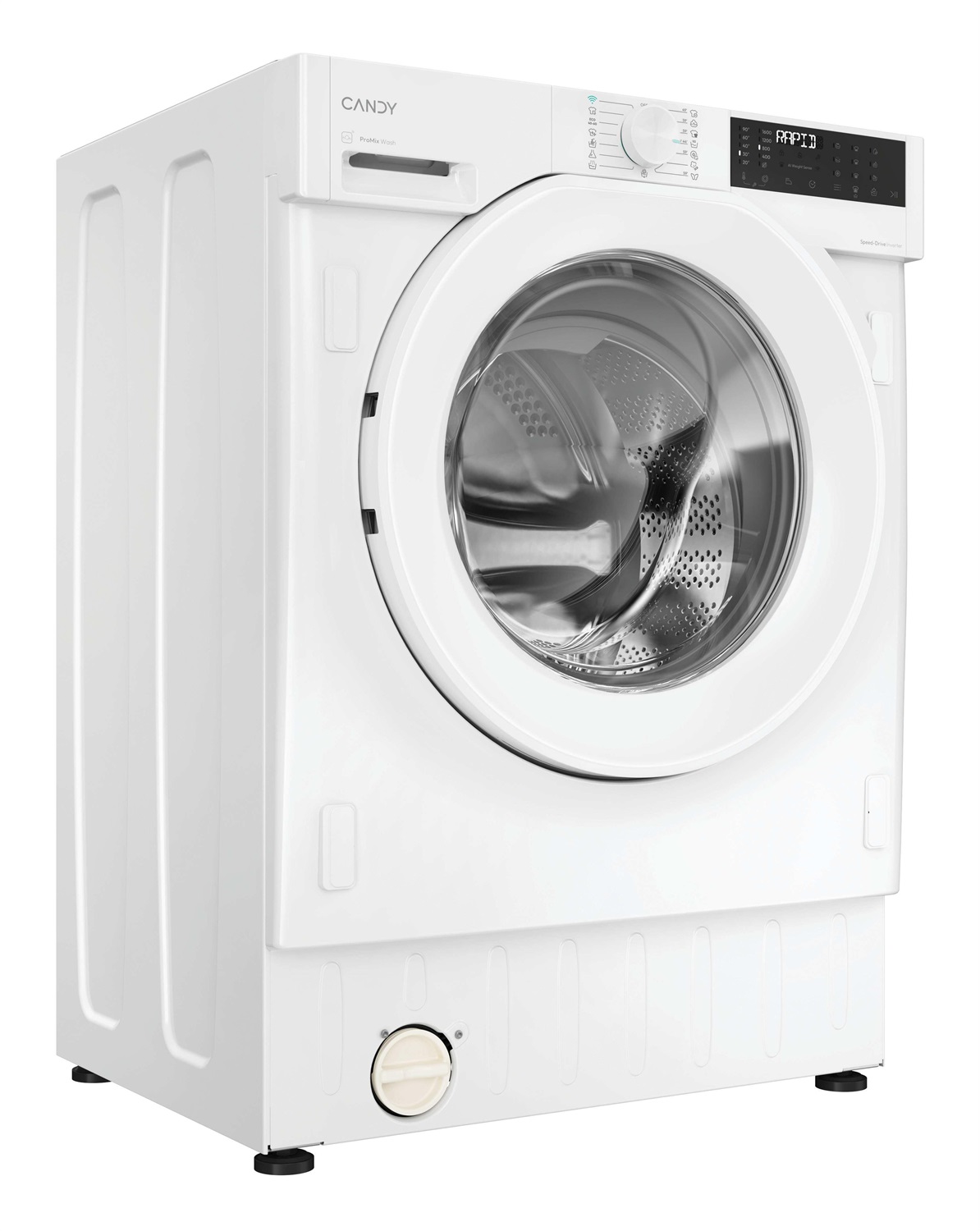 Candy BC4S69M6D8J-S - Lavatrice 9 Kg, 1600 giri/min, Caricamento frontale, Classe energetica A