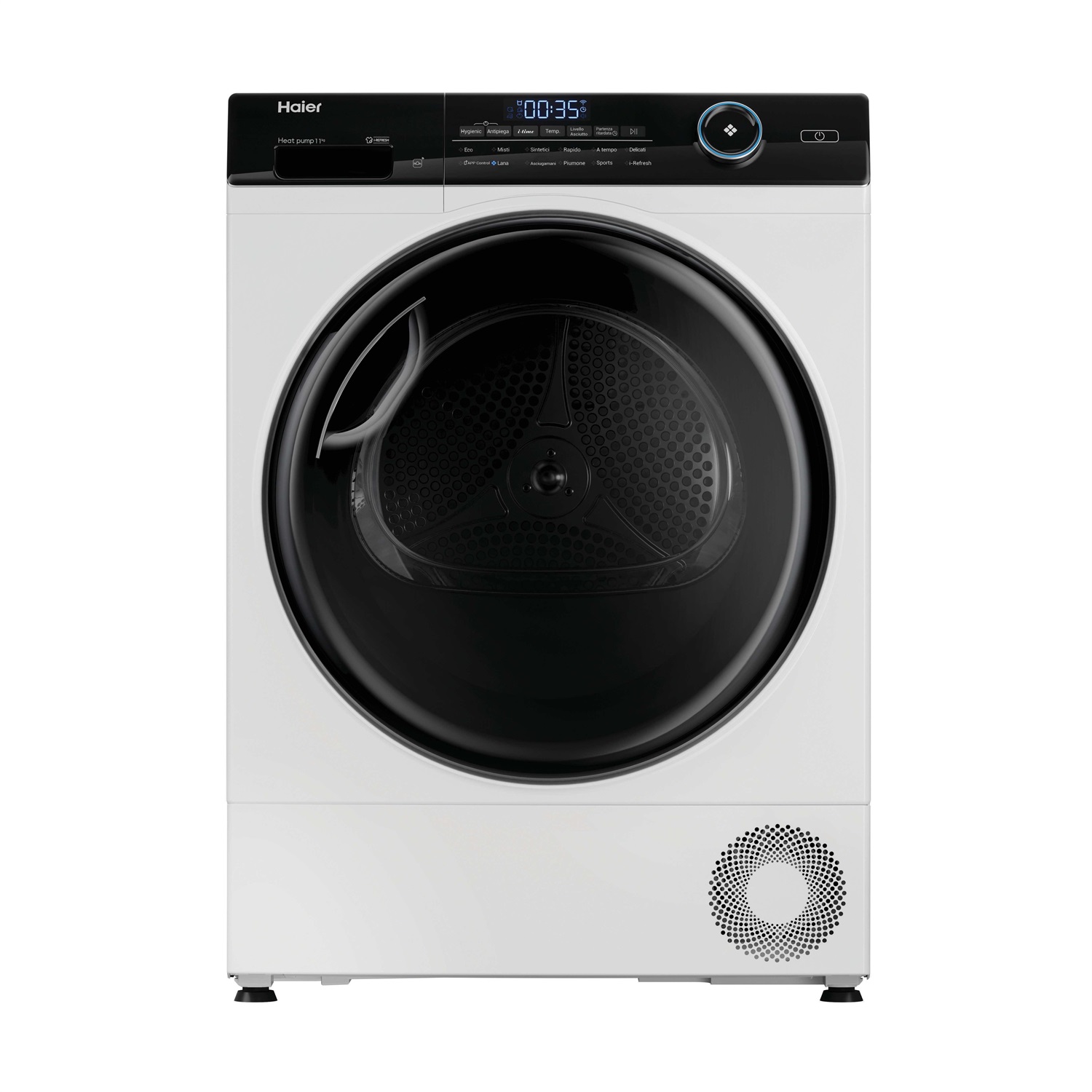 Haier Asciugatrice HD110-D959E-IT 11Kg Pompa di Calore Classe B Libera Installazione