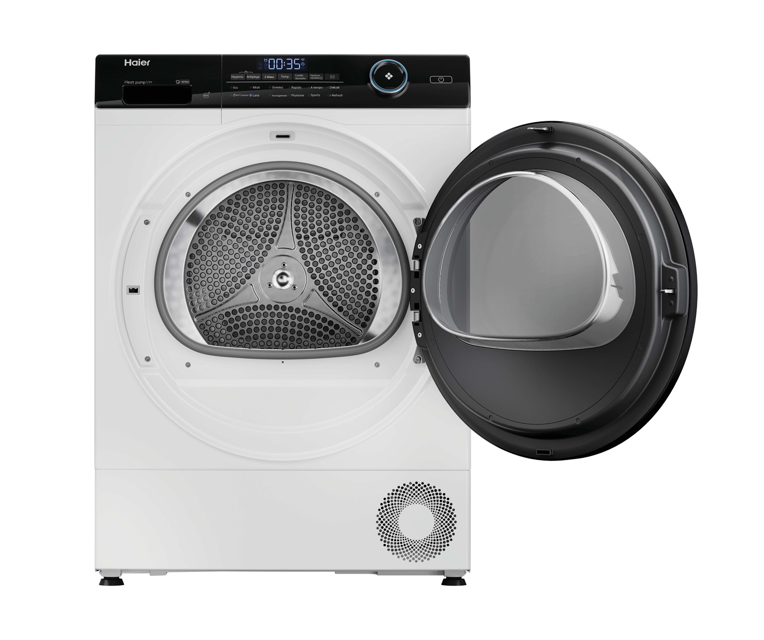 Haier Asciugatrice HD110-D959E-IT 11Kg Pompa di Calore Classe B Libera Installazione