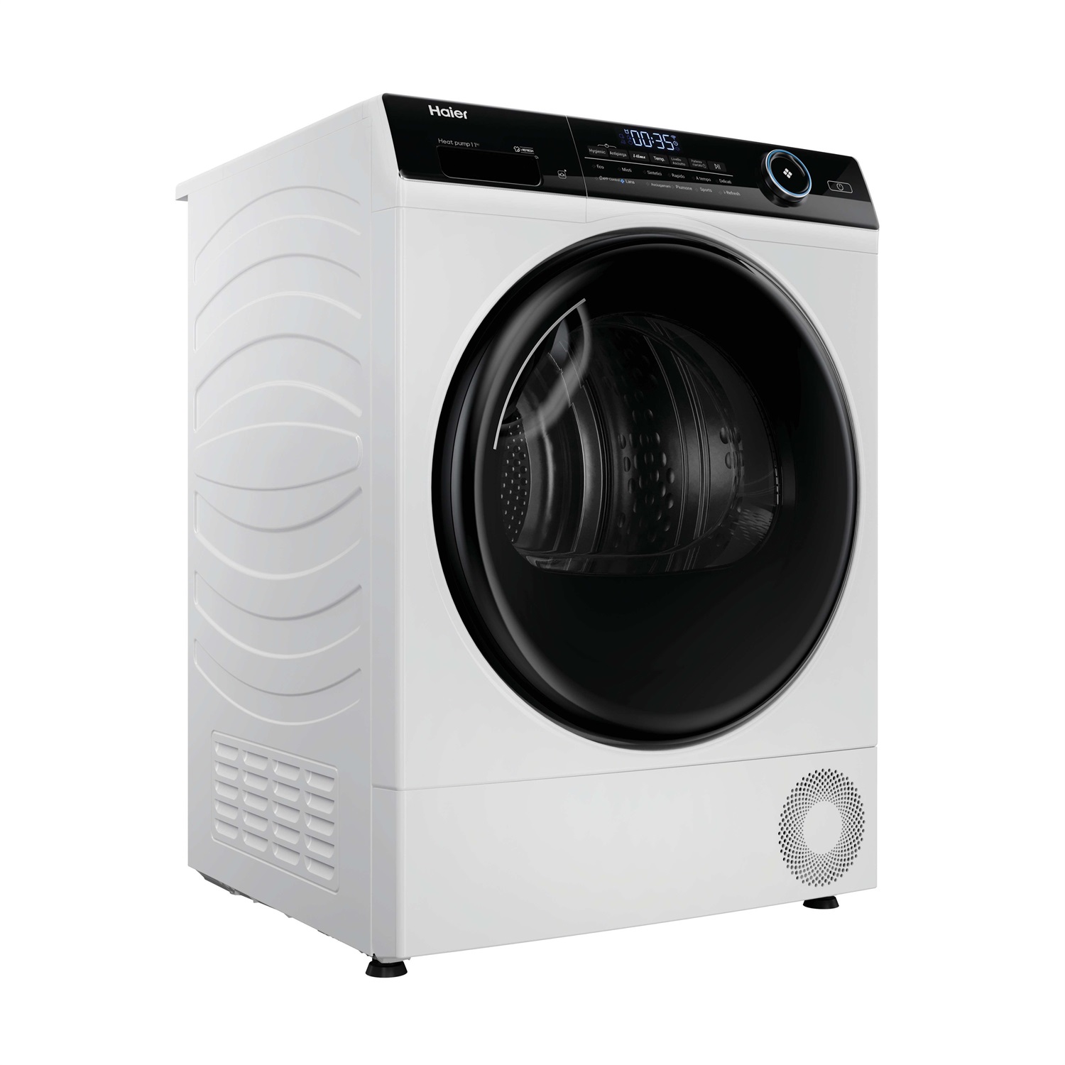 Haier Asciugatrice HD110-D959E-IT 11Kg Pompa di Calore Classe B Libera Installazione