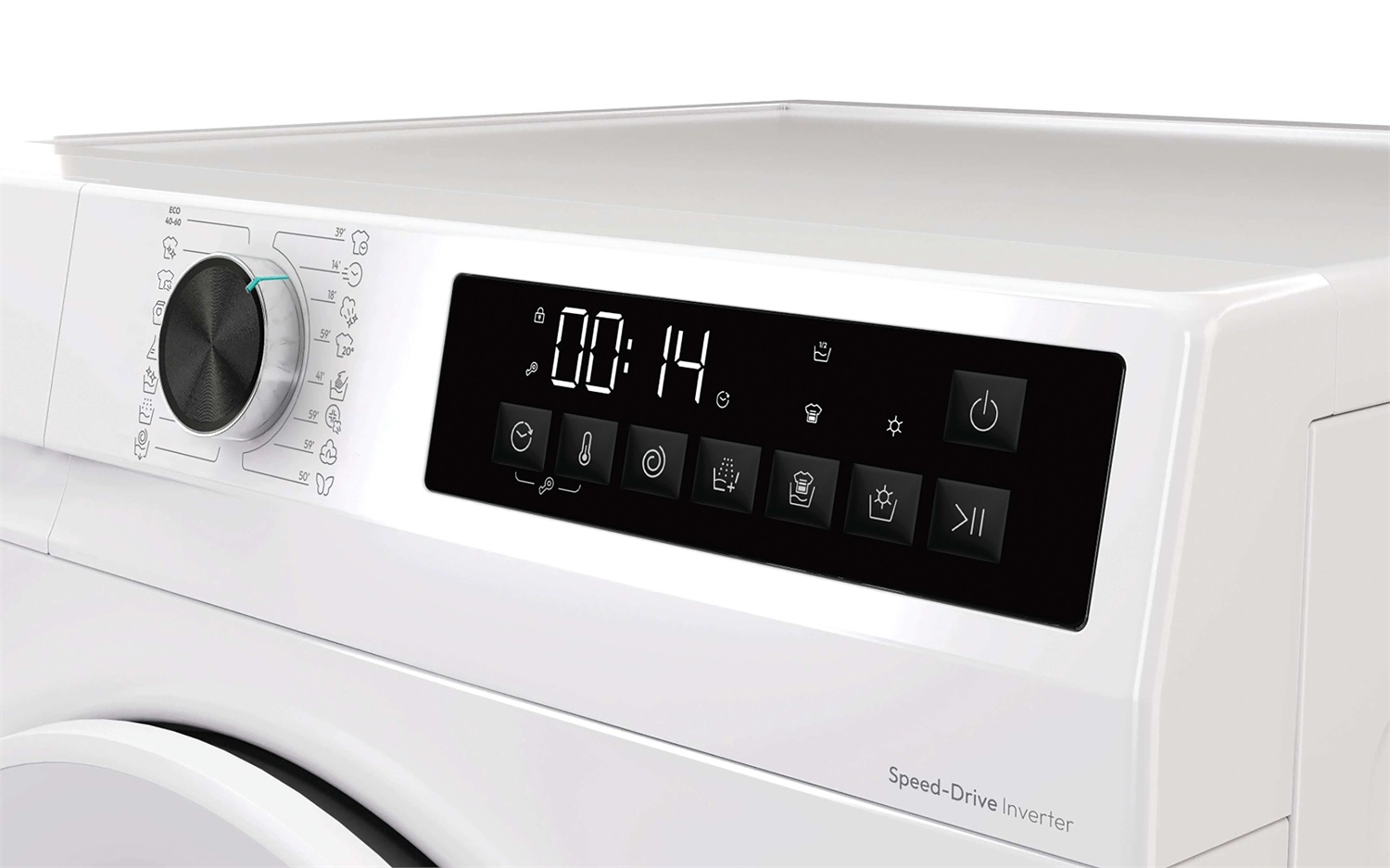 Candy GD 26SS6-S Lavatrice Slim Frontale 6 kg, 16 Programmi, Profondità 39,2 cm, Classe A, Funzioni Smart e Cicli Rapidi