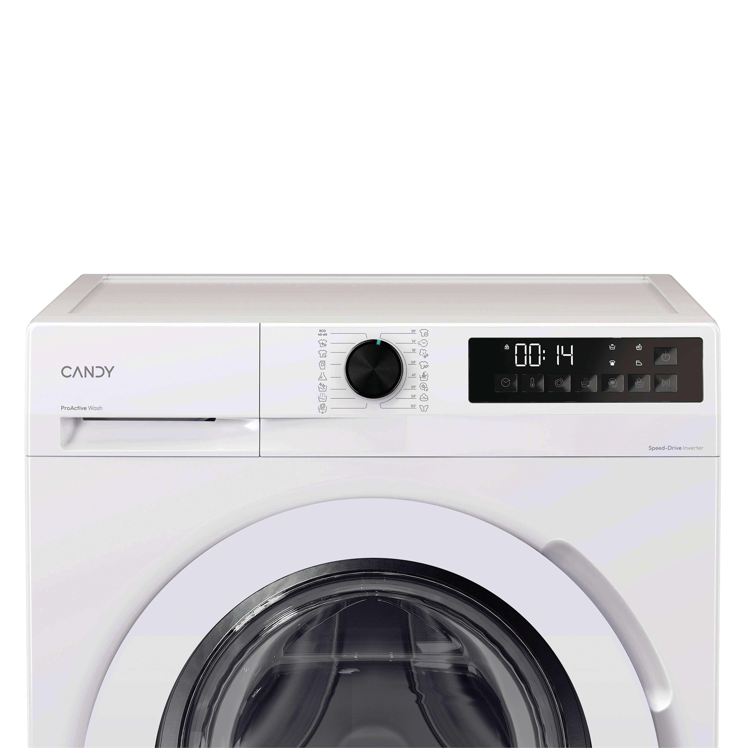 Candy GD 26SS6-S Lavatrice Slim Frontale 6 kg, 16 Programmi, Profondità 39,2 cm, Classe A, Funzioni Smart e Cicli Rapidi