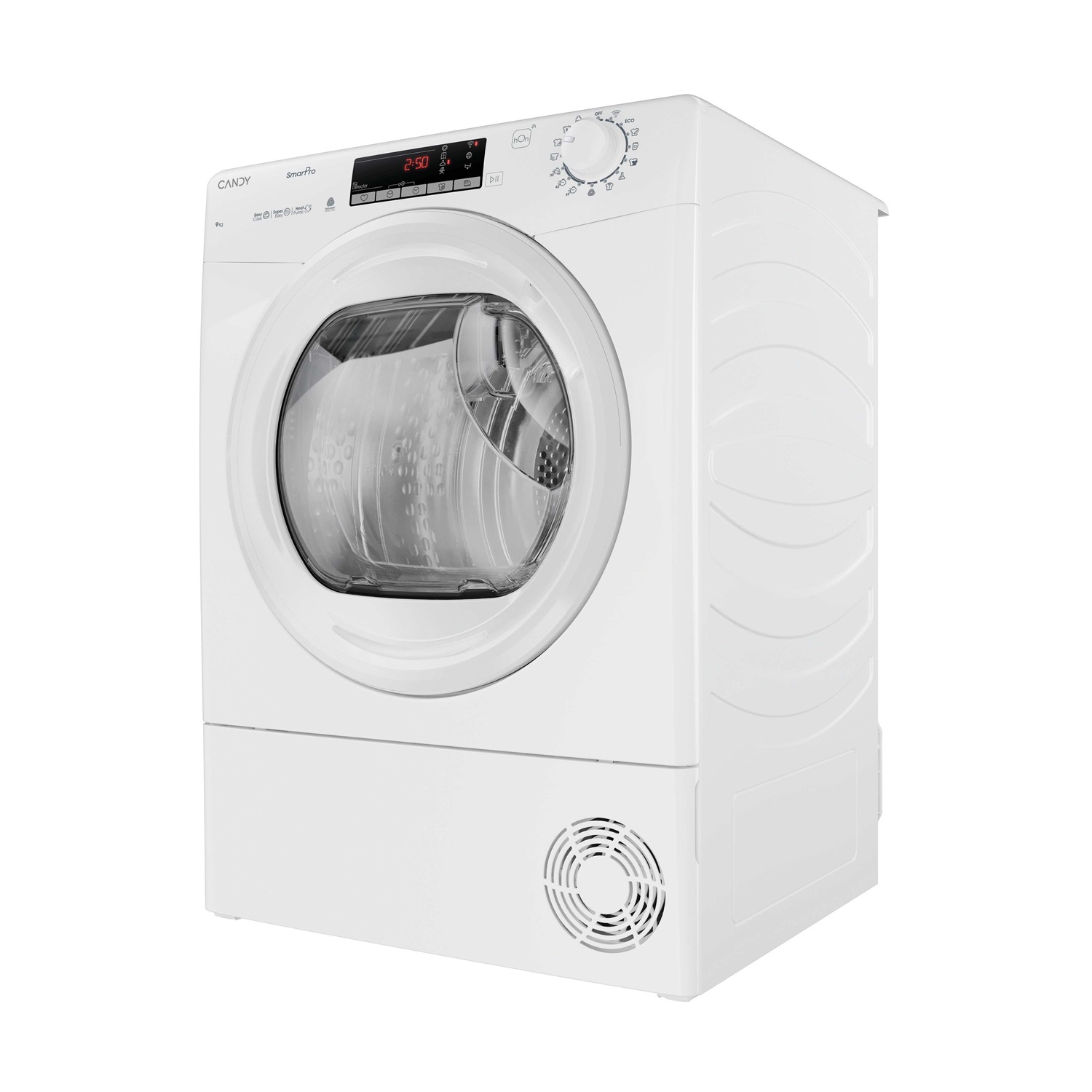 Candy Asciugatrice a Pompa di Calore 9 Kg Classe D con WiFi e 15 Programmi - Modello CRO EH9N2TE-S