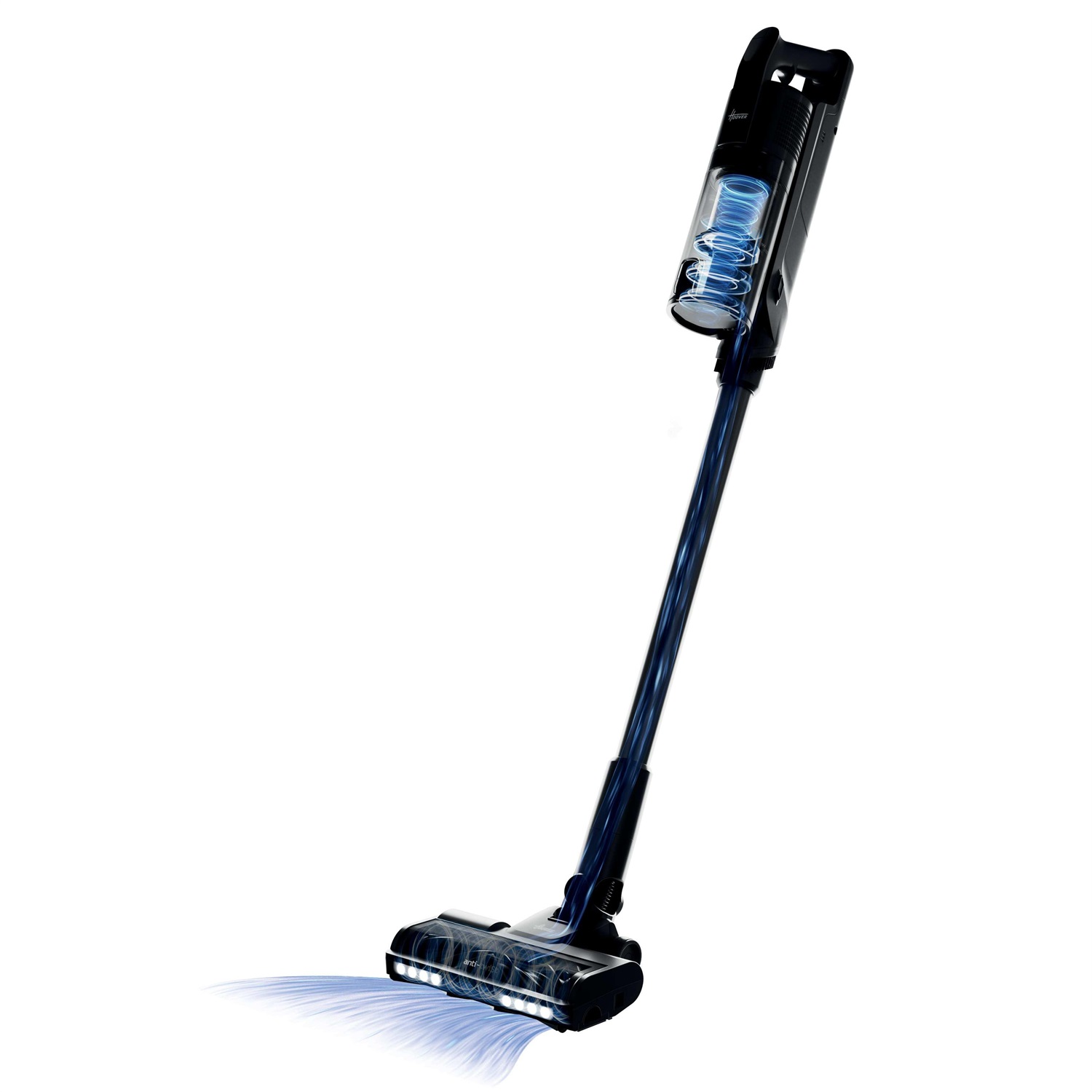 Hoover HF3 Pro Home - Aspirapolvere senza fili con stazione di svuotamento automatico da 3L, autonomia fino a 60 minuti, filtro HEPA13 e spazzola anti-twist