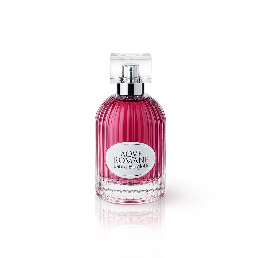 Laura Biagiotti Aqve Romane Uva Dulcis Eau de Toilette 100 ml - Fragranza Dolce con Note di Vino Rosso, Prugna Rossa e Melograno