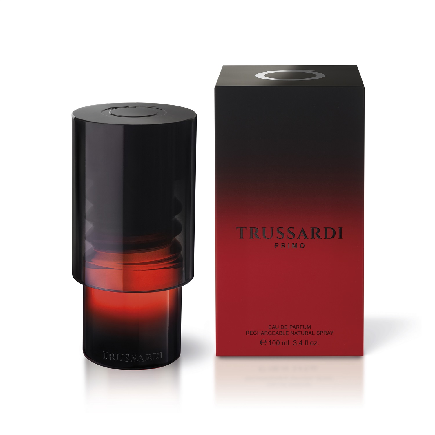 Trussardi Primo Eau de Parfum Ricaricabile 100 ml - Fragranza Aromatica Fougère per Uomo