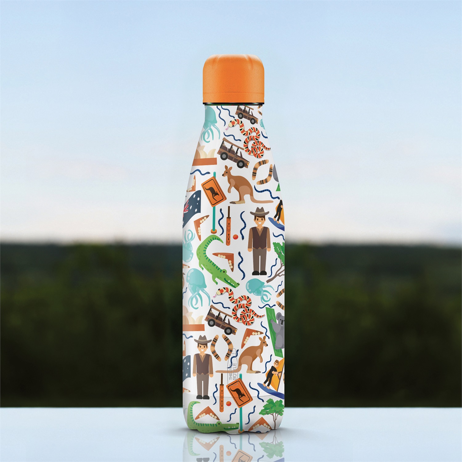 The Steel Bottle City Series Sidney 500 ml - Borraccia Termica in Acciaio Inox, Mantiene Caldo fino a 20 ore e Freddo fino a 10 ore