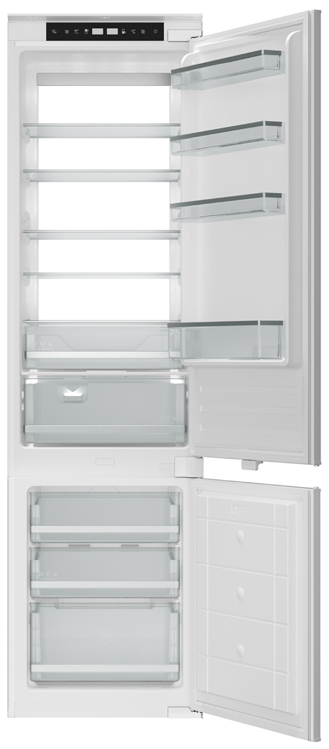 Bertazzoni REF604BBNPTC-S Frigorifero Da Incasso 267 L No Frost con Display LED e Emissione Acustica 41 dB