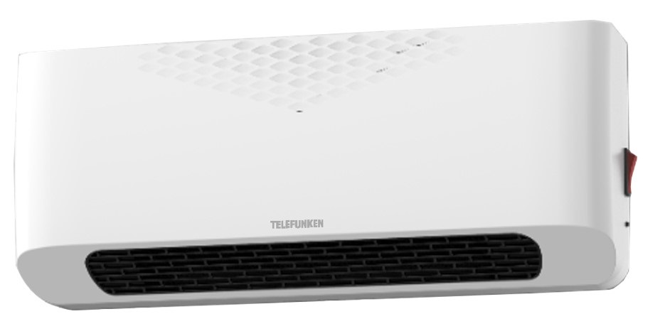 Telefunken M08008 Termoconvettore a Parete 2000 W in Ceramica con Illuminazione LED