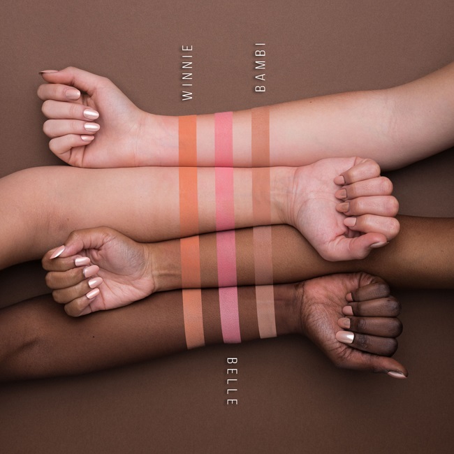 Mulac Cosmetics Powder Blush Refill Belle 6g - Fard Rosa Tenue Opaco, Vegan e Altamente Pigmentato