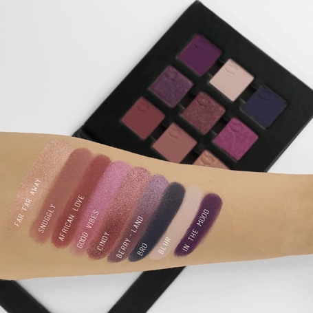 Mulac Cosmetics Ombretto Refill Cindy Addicted - Marsala-Violaceo Caldo Perlato, Texture Morbida e Setosa, Finish Shimmer e Opaco, Formula Vegan