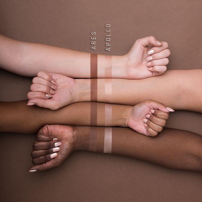 Mulac Powder Contouring Refill Ares - Terra Opaca, Texture Setosa e Alta Sfumabilità, Formula Vegan