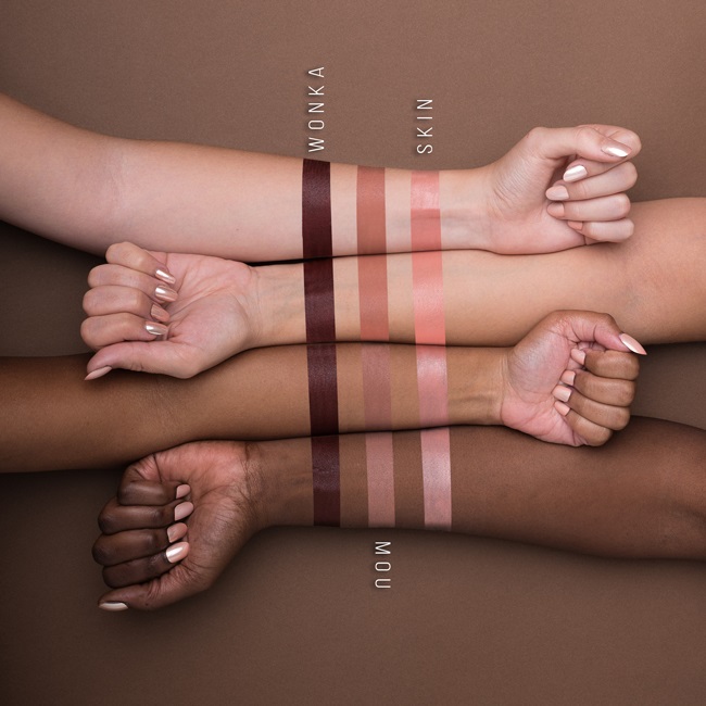 Mulac Cosmetics Rossetto Opaco 02 Mou - Caramello, Texture Pastel Matte, 3.5g