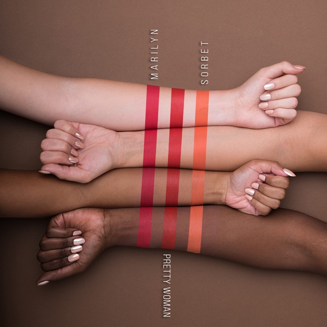 Mulac Cosmetics Rossetto Opaco Marilyn 06 - Rosso Fragola, Texture Pastel Matte, 3.5g