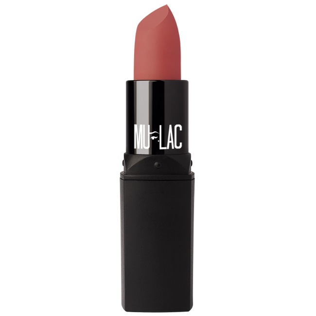 Mulac Cosmetics Rossetto Opaco MILF 33 - 3.5g, Texture Pastel Matte, Finish Vellutato e Long-lasting