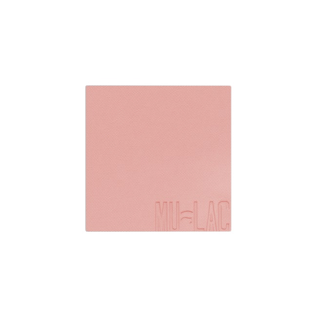 Mulac Powder Blush Of Course Ricarica 6g - Blush in Polvere Opaco Neutro-Pescato, Formula Vegan e Naturale