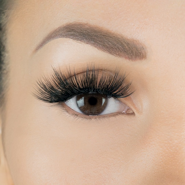 Mulac Cerbiatta Ciglia Finte - Volume Pieno e Allungamento Verso l'Alto in Faux Mink, Cruelty Free e Vegan