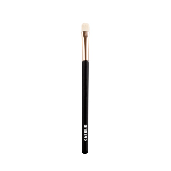 Mulac Cosmetics Definer Brush 08 - Pennello Piatto per Occhi in Fibra Sintetica