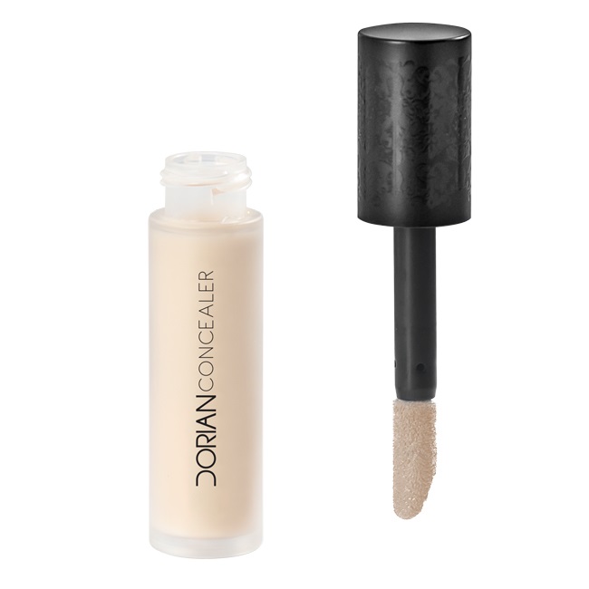 Mulac Cosmetics Dorian Liquid Concealer 01 Sublime - Correttore Liquido Full Coverage 5 ml, Vegan, a Lunga Tenuta