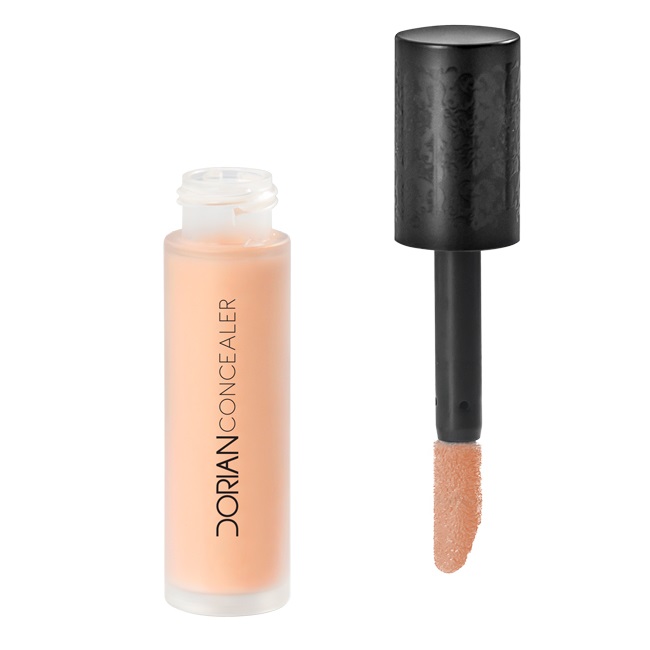 Mulac Cosmetics Dorian Liquid Concealer Masquerade 03 - Correttore Fluido Vegan 5ml, Full Coverage, Lunga Tenuta, Finish Soft-Matte