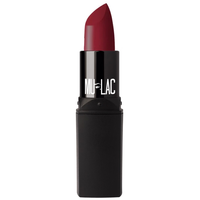 Mulac Cosmetics Rossetto Opaco Dirty Mind 60 - Colore Berry Fucsia, Texture Vellutata, Vegan, 3.5g