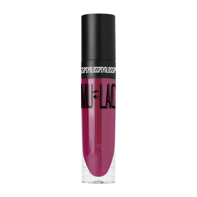 Mulac Cosmetics Psygloss 03 Ego - Lipgloss Fucsia Semitrasparente con Effetto Rimpolpante, Texture Jelly e Finish Lucido