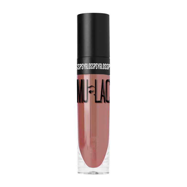 Mulac Cosmetics Psygloss 04 Hasty - Lipgloss Rimpolpante Semitrasparente con Finish Lucido e Texture Jelly