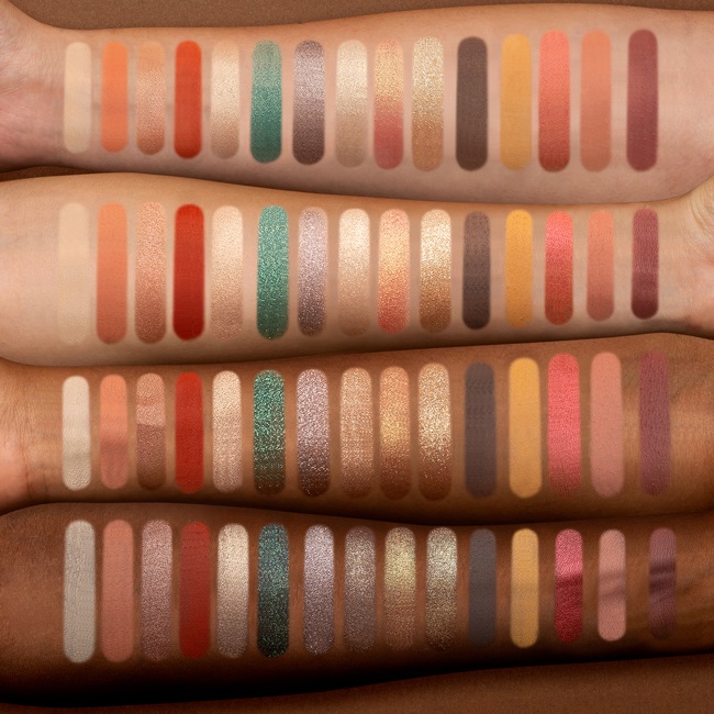 Mulac Cosmetics M.I.L.F. Palette - Palette Occhi Vegan e Cruelty Free con 12 Colori e 6 Texture