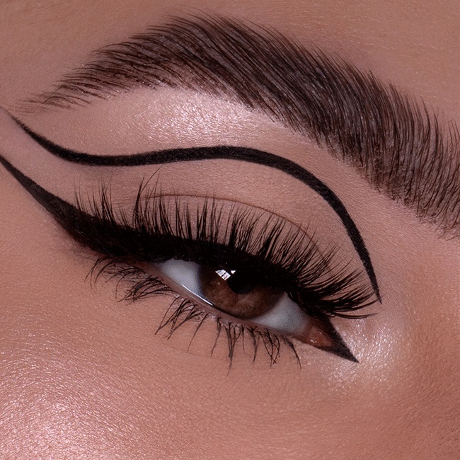 Mulac Cosmetics On Liner Eyeliner 01 Total Black - Tratto Intenso, Finish Luminoso, Waterproof, Vegan