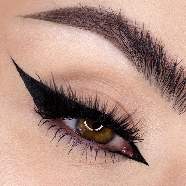 Mulac Cosmetics On Liner Eyeliner 01 Total Black - Tratto Intenso, Finish Luminoso, Waterproof, Vegan