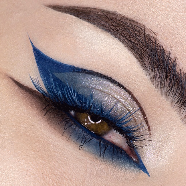 Mulac Cosmetics ON Liner 03 Denim - Eyeliner in Penna Vegan, Finish Opaco Intenso e Coprente, Water Resistant