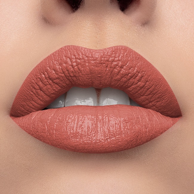 Mulac Cosmetics Creamlust Lipstick 365 - Rossetto Cremoso Vegan con Finish Luminoso e Colore Nude Caldo