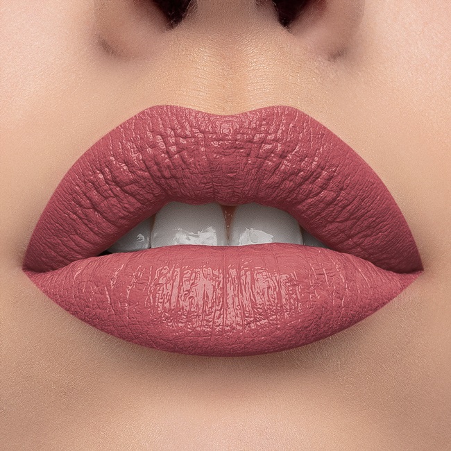 Mulac Cosmetics Creamlust Rossetto Cremoso 03 Aesthetic - Nude Rosato Malva, Vegan, Texture Cremosa