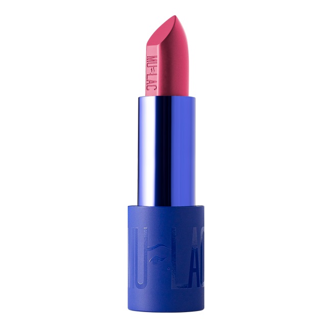 Mulac Cosmetics Creamlust Lipstick Pinkphoria 05 - Rossetto Vegan con Texture Creamlastic e Finish Luminoso