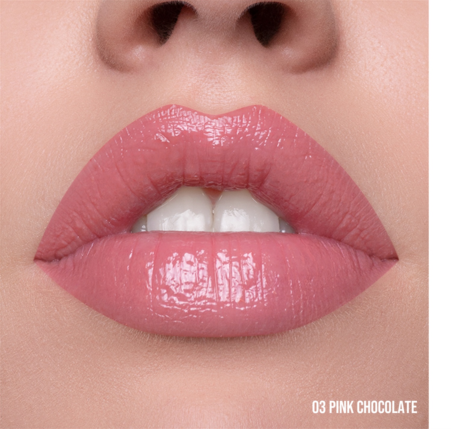 Mulac Cosmetics Lip Toy 03 Pink Chocolate - Balsamo Labbra Colorato Vegan 2.5g con Effetto Rimpolpante e Lucido
