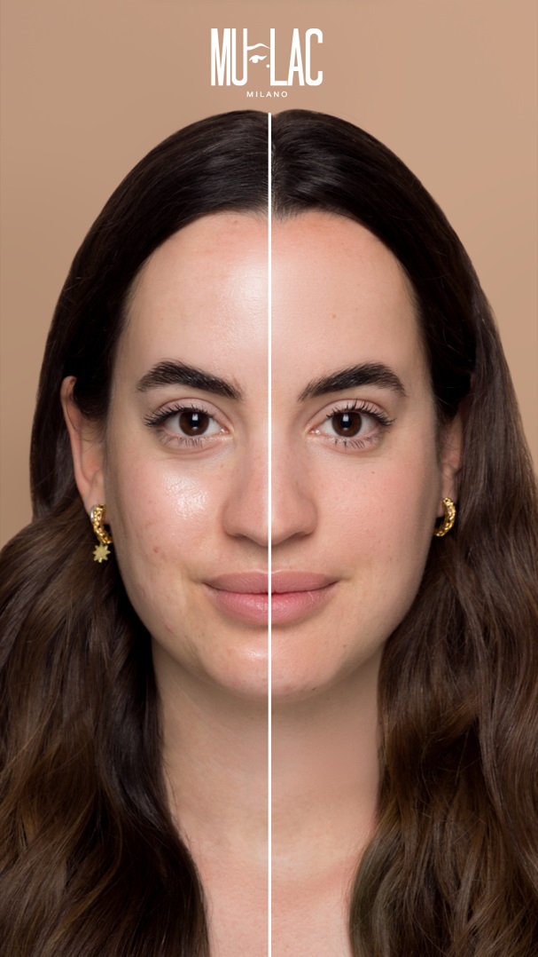 Mulac Cosmetics Not a Filter Crema Viso Purificante e Opacizzante 50ml - Vegan, 94% Ingredienti Naturali, Azione Antibatterica e Detossinante