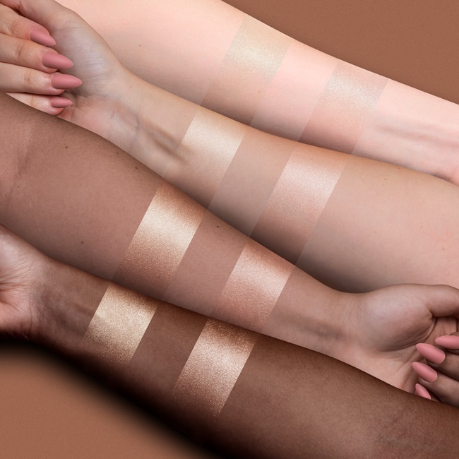 Mulac Cosmetics Illuminante in Polvere Refill Glowphoria 16 - Finish Luminoso, Formula Vegan, Texture Sfumabile