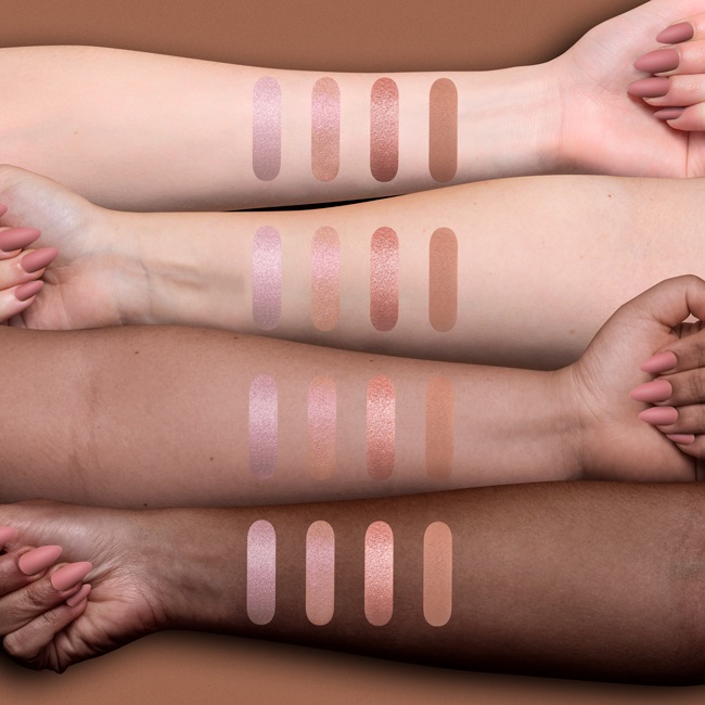 Mulac Ombretto Shimmer Magic Dust 35 - Oro Rosa con Riflessi Rosati, Texture Burrosa e Vegana, 1.3g