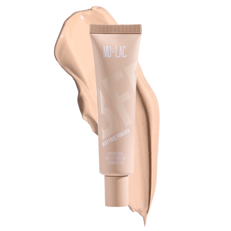 Mulac Cosmetics BFF Best Face Forever Fondotinta Cremoso 30ml Avorio Sottotono Giallo Long Lasting Vegan