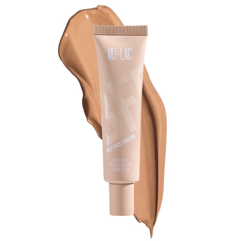 Mulac Cosmetics BFF Best Face Forever Fondotinta Crema Idratante 30ml - Biscotto con Sottotono Giallo