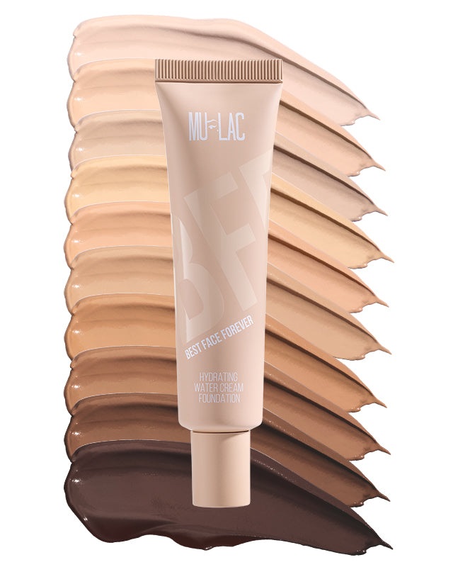 Mulac Cosmetics BFF Best Face Forever Fondotinta Crema Idratante 30ml - Biscotto con Sottotono Giallo