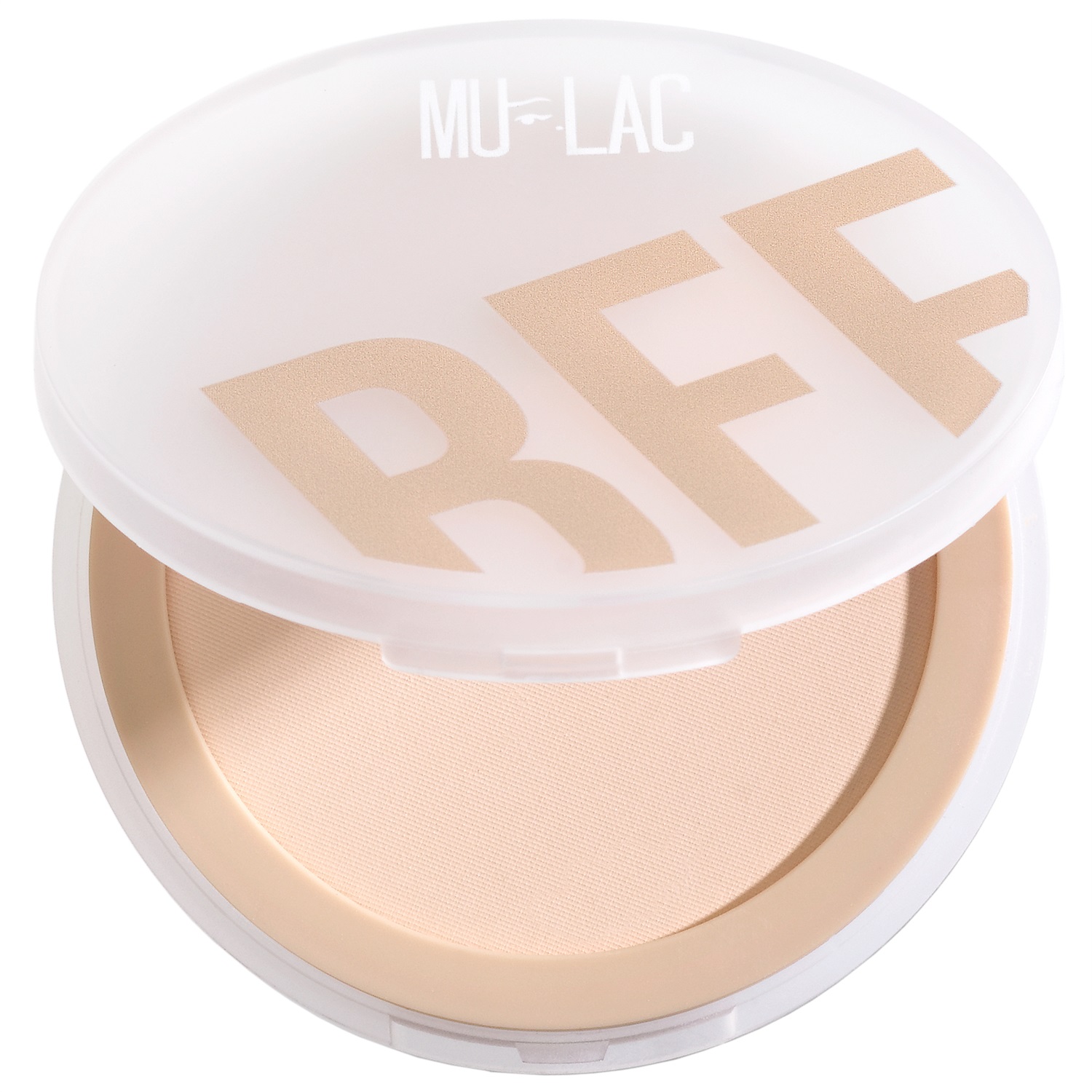 Mulac BFF Perfecting Pressed Powder 01 Light 7.5g - Cipria Compatta Setificante Vegan con Finish Demi Matt